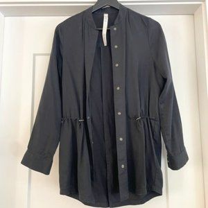 lululemon lab black shirt